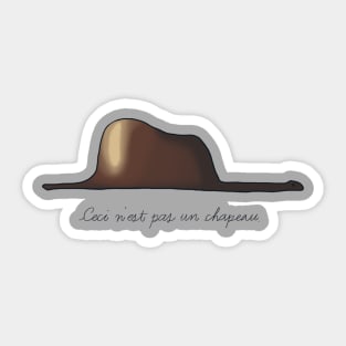 Le petit chapeau Sticker